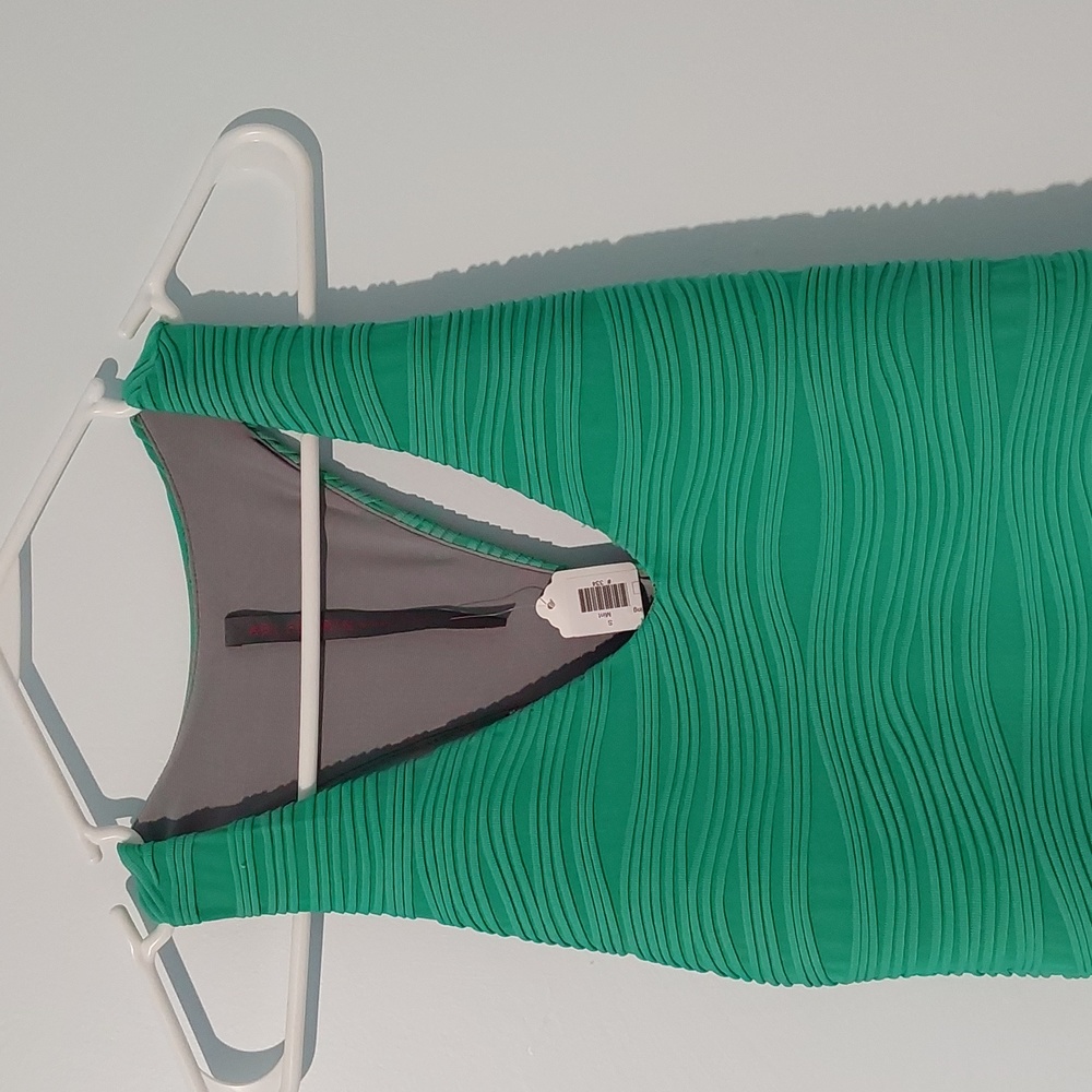 Abi Ferrin Kelsey Racerback Dress. NWT. Size Small. Green/Mint. - Picture 2 of 7